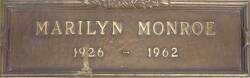 MARILYN MONROE GRAVE MARKER