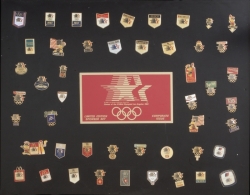 ESTHER WILLIAMS OLYMPIC COLLECTORS' PINS