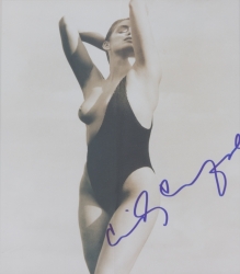 CINDY CRAWFORD SIGNED PHOTOGRAPHS AND POSTERS - 4