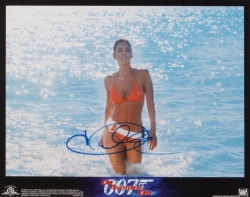 JAMES BOND ACTOR AND ACTRESSES SIGNED ITEMS - 3