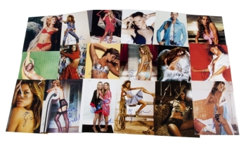 GISELE BUNDCHEN SIGNED PHOTOGRAPHS