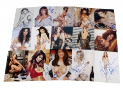 MODELS SIGNED PHOTOGRAPHS