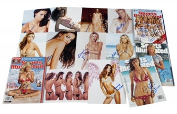 VICTORIA'S SECRET MODELS SIGNED PHOTOGRAPHS