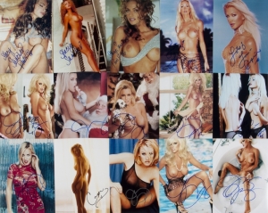 JENNY McCARTHY AND OTHERS SIGNED PHOTOGRAPHS