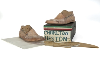 CHARLTON HESTON SHOE MOLDS