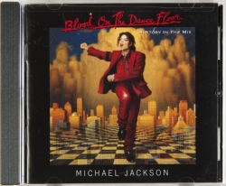 MICHAEL JACKSON MUSIC VIDEO AND ALBUM COVER WORN ENSEMBLE WITH ALBUM - 4