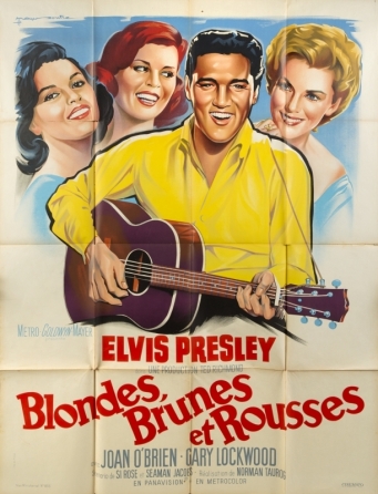 ELVIS PRESLEY FRENCH MOVIE POSTER