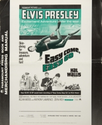 ELVIS PRESLEY EASY COME, EASY GO FRENCH LOBBY CARDS - 2
