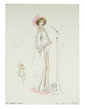 McGUIRE SISTERS DESIGN STUDIO COSTUME RENDERINGS