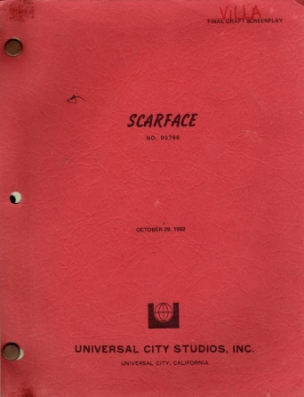 SCARFACE PROPMASTER SCRIPT