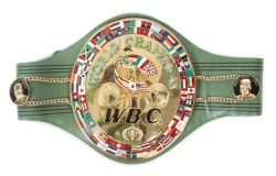 MUHAMMAD ALI SIGNED WBC WORLD CHAMPION BELT