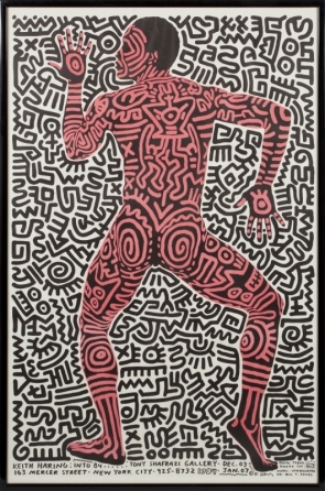 KEITH HARING SHAFRAZI POSTER