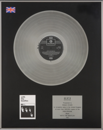 RINGO STARR BRITISH SALES AWARD