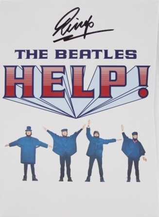 RINGO STARR SIGNED HELP! SET