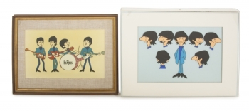 RINGO STARR ANIMATION ART