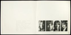 **RINGO STARR'S UK 1st MONO PRESSING WHITE ALBUM NO.0000001 - 4