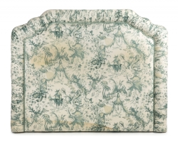 JOAN COLLINS TOILE DE JOUY HEADBOARD