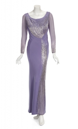 JOAN COLLINS DOMINIQUE SIROP COUTURE GOWN