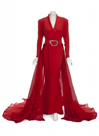 JOAN COLLINS RUNWAY GOWN