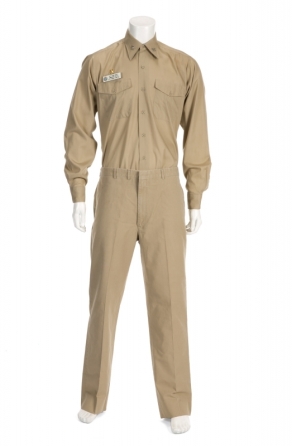 GENE HACKMAN CRIMSON TIDE MILITARY UNIFORM