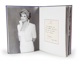 HRH PRINCESS DIANA SIGNED AUCTION CATALOG