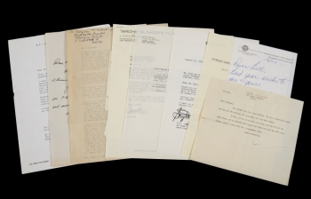 WILLIAM MARSHALL PERSONAL LETTER ARCHIVE