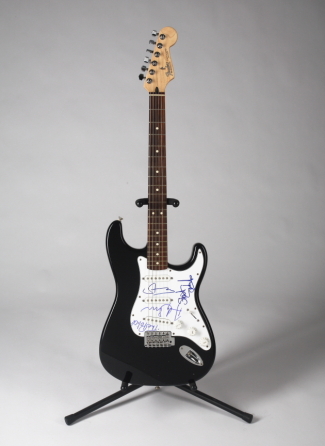 POLICE SIGNED FENDER STRATOCASTER