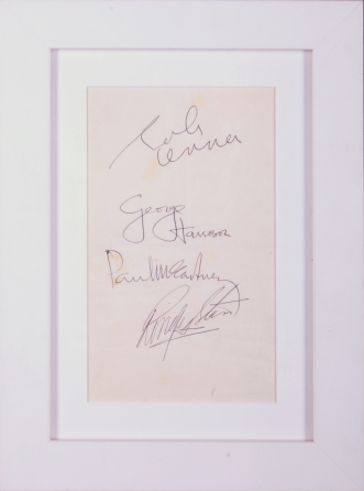 BEATLES SIGNATURES