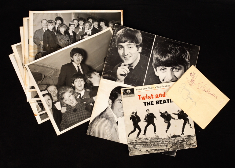 BEATLES SIGNATURES AND EPHEMERA