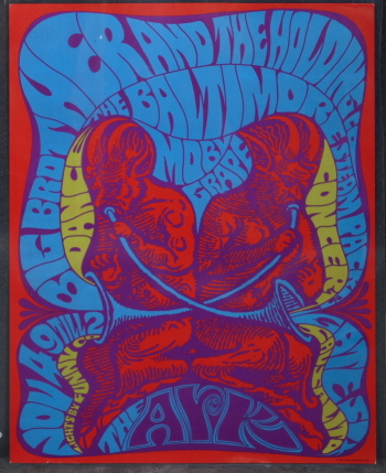 MOBY GRAPE AND BIG BROTHER AT THE ARK POSTER