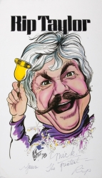 RIP TAYLOR SIGNED POSTER TO MICKEY ROONEY