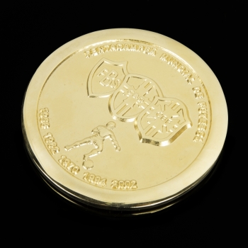 PELÉ 2014 BRAZILIAN FOOTBALL CONFEDERATION 100TH ANNIVERSARY MEDAL