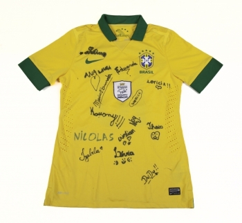 PELÉ RESEARCH INSTITUTE OF LITTLE PRINCE HOSPITAL BRAZIL JERSEY