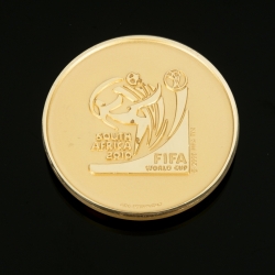 PELÉ 2010 FIFA WORLD CUP COMMEMORATIVE MEDAL