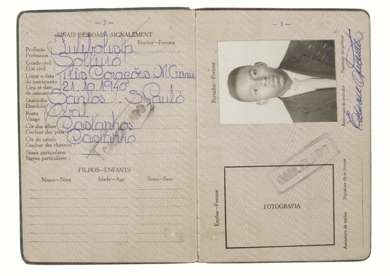 PELÉ 1960-1962 BRAZIL PASSPORT
