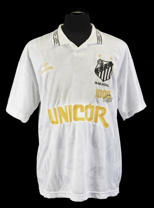 PELÉ 1996 SANTOS FC "PELÉ 1000" JERSEY