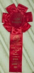 PELÉ 1987 ROSE BOWL RIBBON