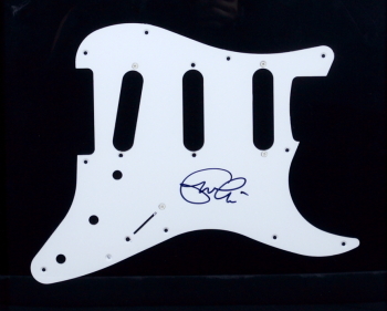 ERIC CLAPTON SIGNED PICK GUARD