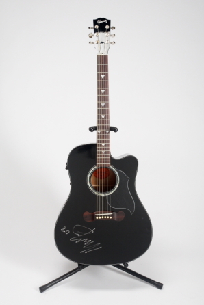 NEIL YOUNG SIGNED ACOUSTIC GUITAR