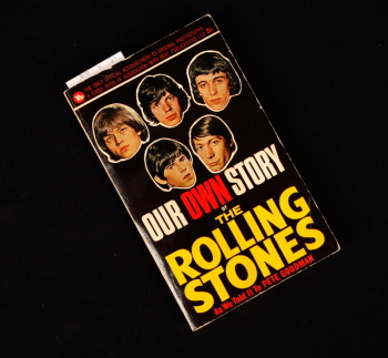 ROLLING STONES BOOK AND SIGNATURES