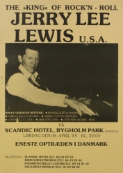 JERRY LEE LEWIS CONCERT ADVERTISEMENTS AND POSTERS - 4