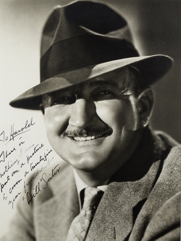 WILLIAM SEITER PHOTOGRAPH SIGNED TO HAROLD LLOYD