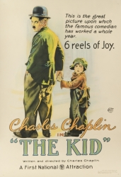 CHARLIE CHAPLIN THE KID POSTER