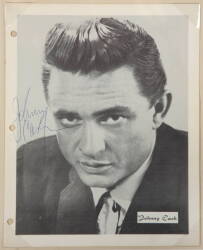 JOHNNY CASH SIGNED PROGRAM - 2