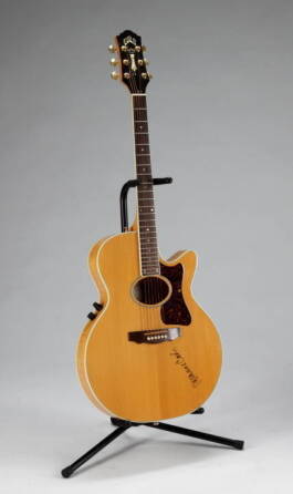 ROSANNE CASH SIGNED GUILD PROTOTYPE GUITAR