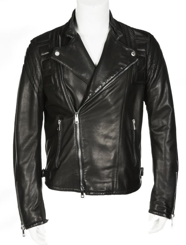 ERIC CLAPTON SIGNED GUCCI LEATHER JACKET