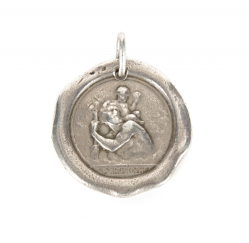 MARILYN MONROE ST. CHRISTOPHER PENDANT