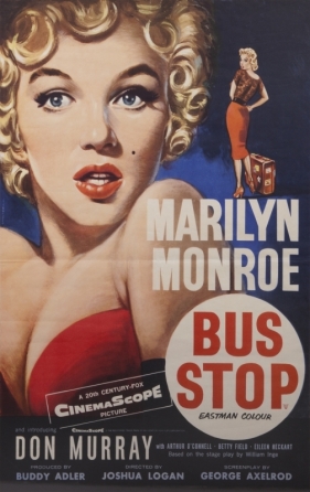 MARILYN MONROE BUS STOP POSTER