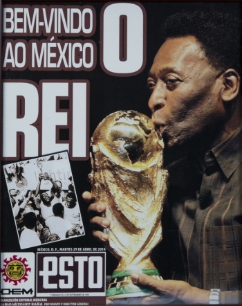 PELÉ 2014 ESTO MAGAZINE COVER