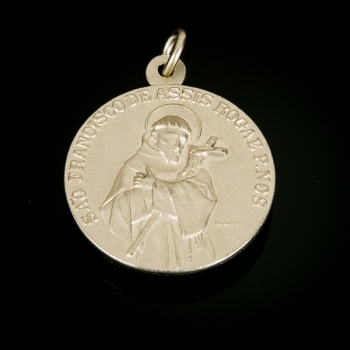 PELÉ ST. FRANCIS OF ASSISI MEDALLION